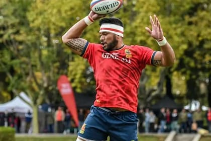 Kawa Leauma, el segunda línea de la selección de España que falleció el lunes en un extraño accidente en Amsterdam