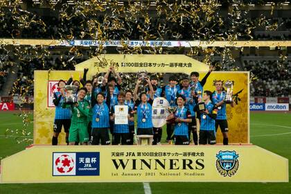 Kawasaki Frontale derrotó por 1 a 0 a Gamba Osaka y se consagró campeón de la Copa Emperador. Deese modo es el primero en ganar un título en el 2021