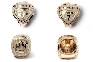 Diamantes y rubíes: cómo es el anillo más grande la historia de la NBA