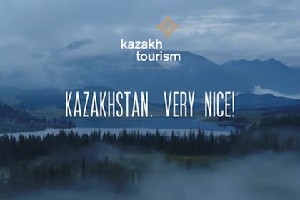 Kazajstán aprovechó la broma de la película Borat 2 y adoptó el eslogan del personaje para atraer a los turistas
