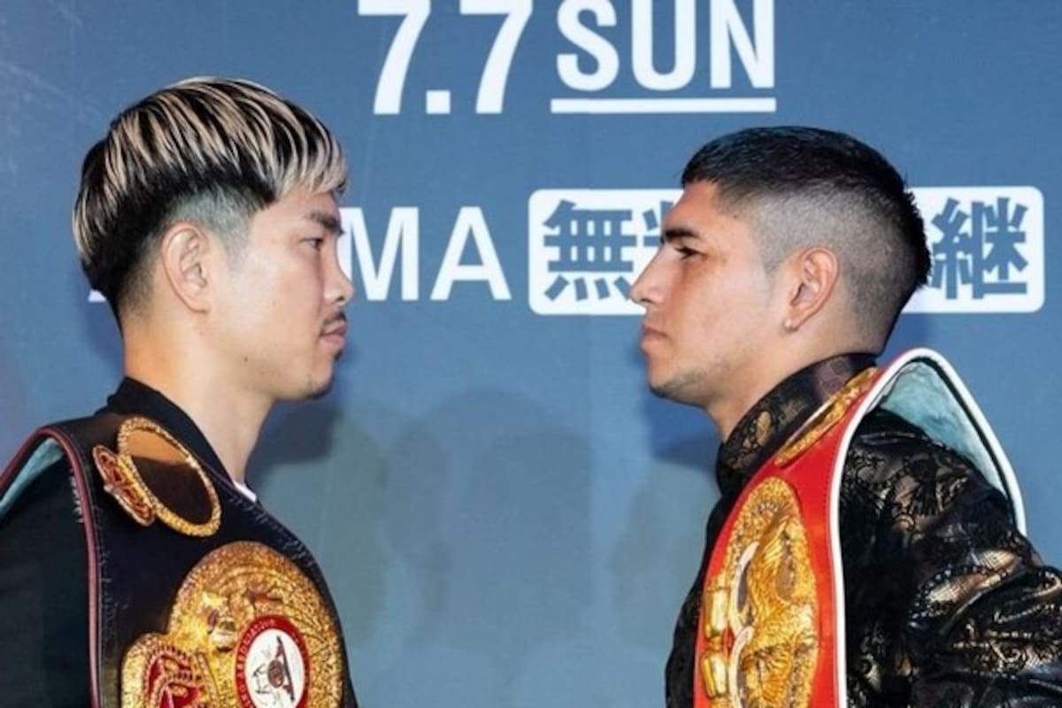 Kazuto Ioka y Fernando Martínez, frente a frente, antes de su primera pelea; la revancha deberá esperar