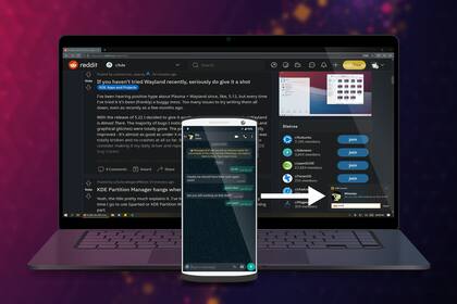 KDE Connect nació para Linux, pero ahora está disponible para Windows 10; permite gestionar las notificaciones de Android en la PC