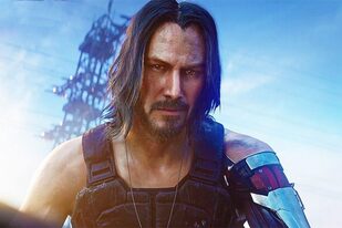Keanu Reeves interpreta a Johnny Silverhand en el videojuego Cyberpunk 2077