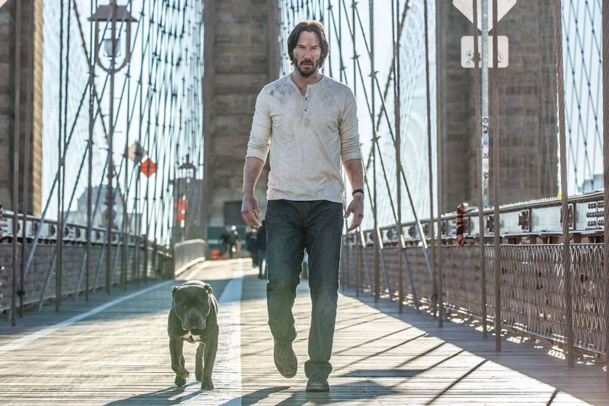 Keanu Reeves en la última incursión cinematográfica de John Wick