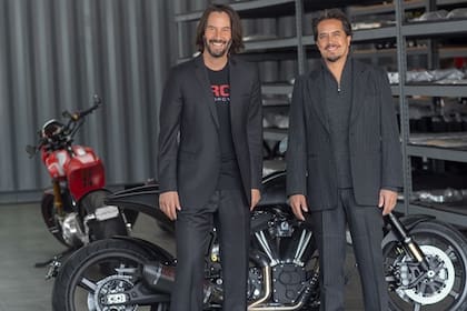 Keanu Reeves tiene junto a su socio una compañía de motocicletas