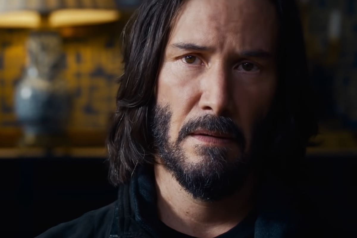 Keanu Reeves volvió a ponerse en la piel de Neo, el progragonista de Matrix
