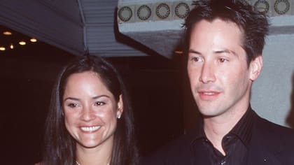 Keanu Reeves y su hermana Kim