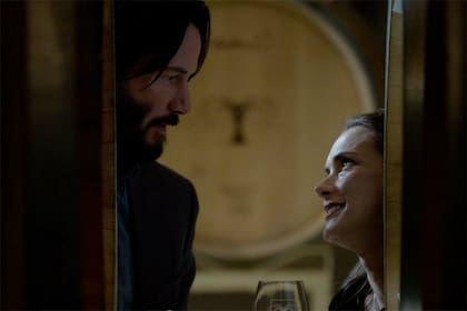 Keanu Reeves y Winona Ryder en Destination Wedding