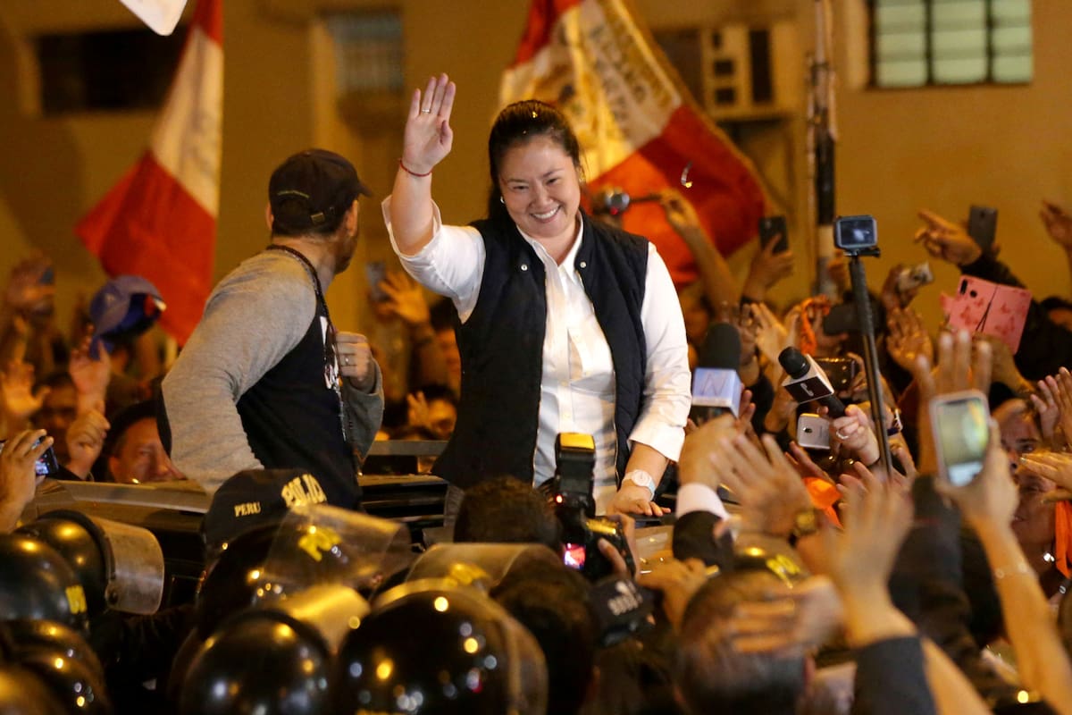 Keiko Fujimori es la hija mayor del expresidente de Perú, Alberto Fujimori