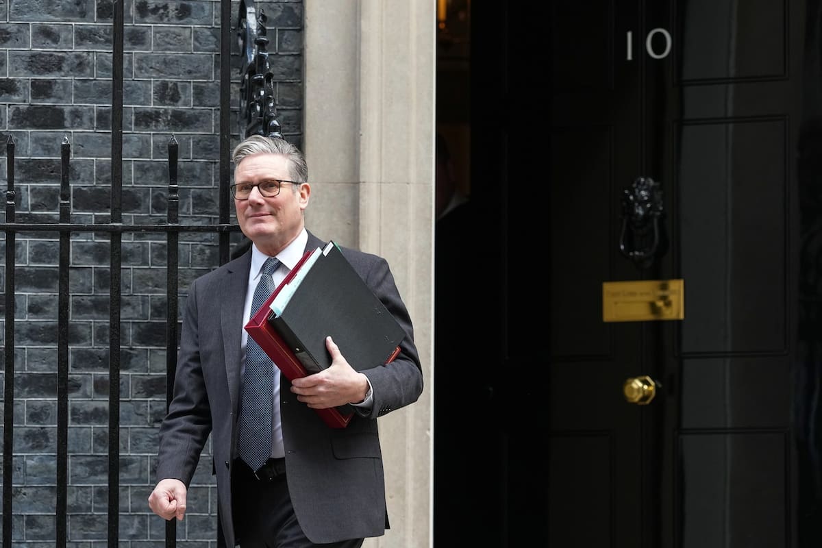 Keir Starmer anunció su renuncia como primer ministro del Reino Unido