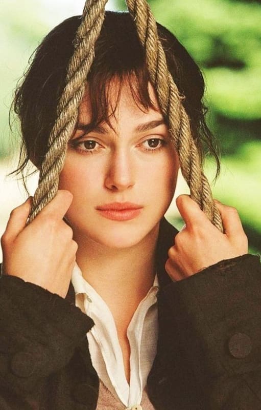 Keira Knightley en Orgullo y prejuicio