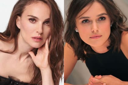 Keira Knightley y Natalie Portman sorprendieron a los usuarios por su parecido (Foto: Instagram @natalieportman/@
keiraknightleyofficiall)