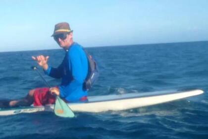 Keith Davis desapareció en el mar a miles de kilómetros de casa