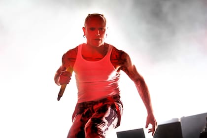 Keith Flint de The Prodigy. pepsi music 2009
