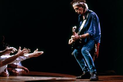 Keith Richards y el escenario, uno de sus lugares en el mundo