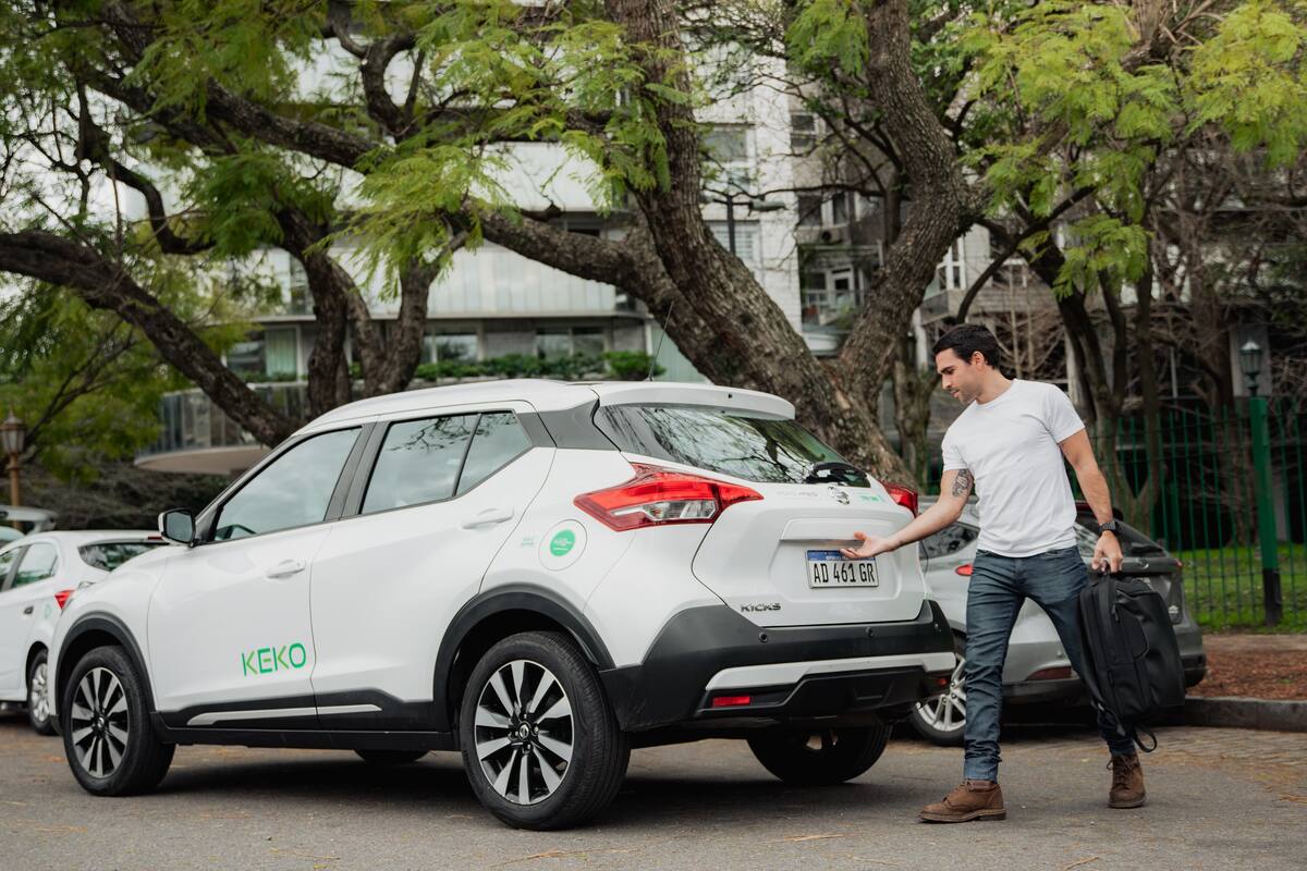 Keko, empresa de carsharing con 250 autos en su flota