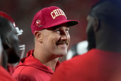 Kelce juega como ala cerrada en los Kansas City Chief (AP Foto/Ed Zurga)