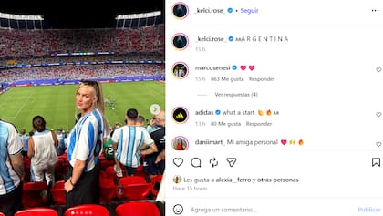 Kelci compartió toda su experiencia en las redes sociales