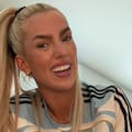 Kelci Rose mostró el regalo personalizado que le hizo Messi a sus compañeros de la selección argentina