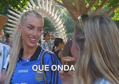 Kelci saltó a la fama luego de que su pareja entró al Mundial (Foto: Olga)