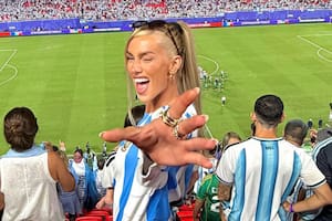 Kelci Rose, la nueva integrante de las mujeres de la Scaloneta, recibió todo el cariño de los argentinos