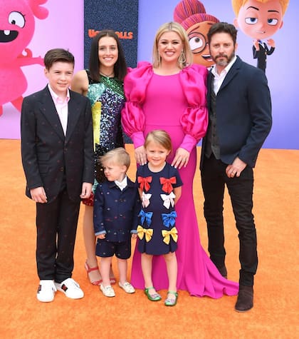 Kelly Clarkson y Brandon Blackstock son padres de River y Remington, de 5 (Crédito: PageSix)