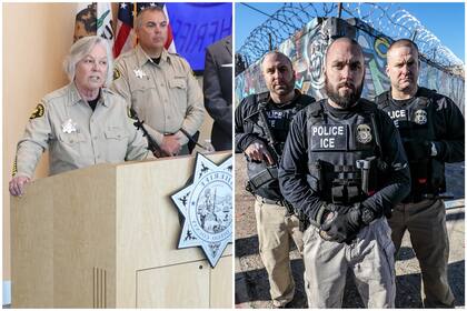 Kelly Martínez, sheriff de San Diego, fue acusada de romper las leyes migratorias del condado al colaborar con ICE