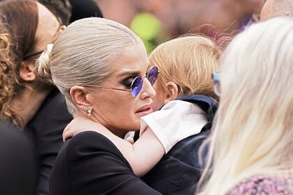 Kelly Osbourne con su hija Sidney Wilson