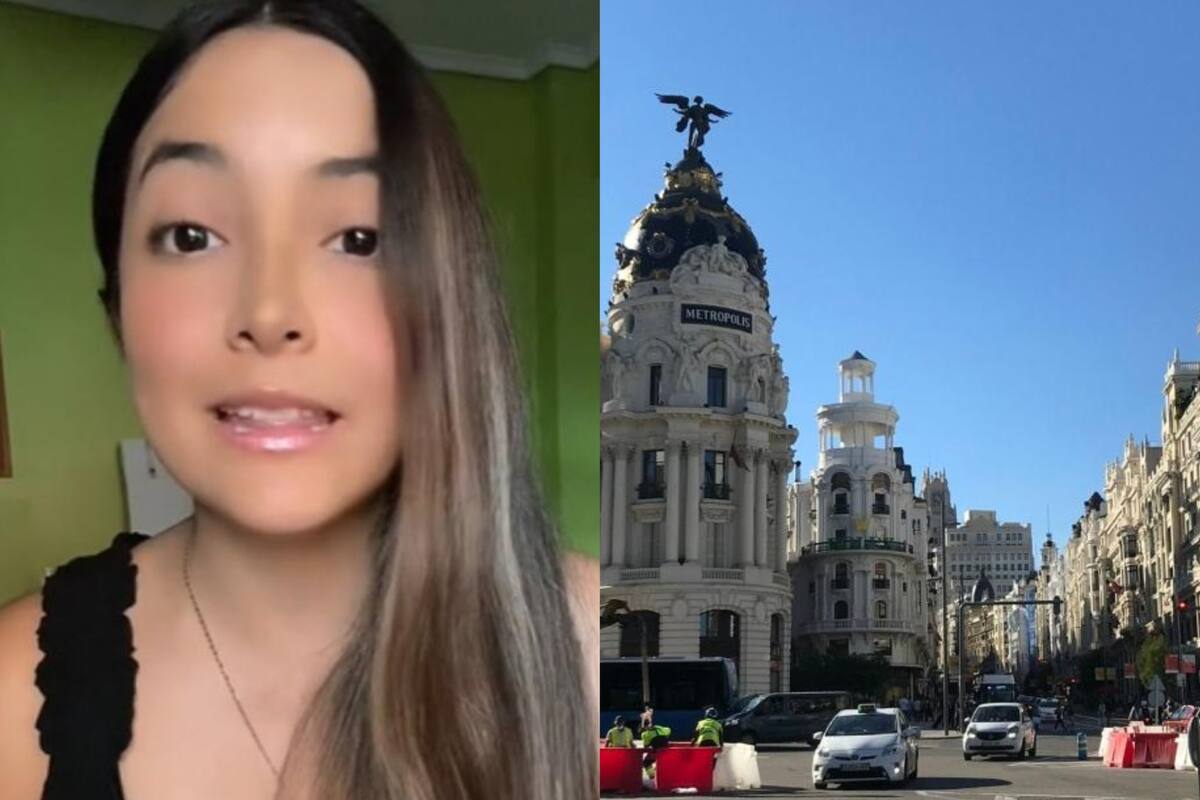 Kelly Zambrano ha compartido en su TikTok sus experiencias en España (Foto: Laura Albarracín / Captura de pantalla @kellyzambrano_1)