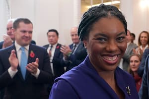 Kemi Badenoch, la líder del Partido Conservador británico.