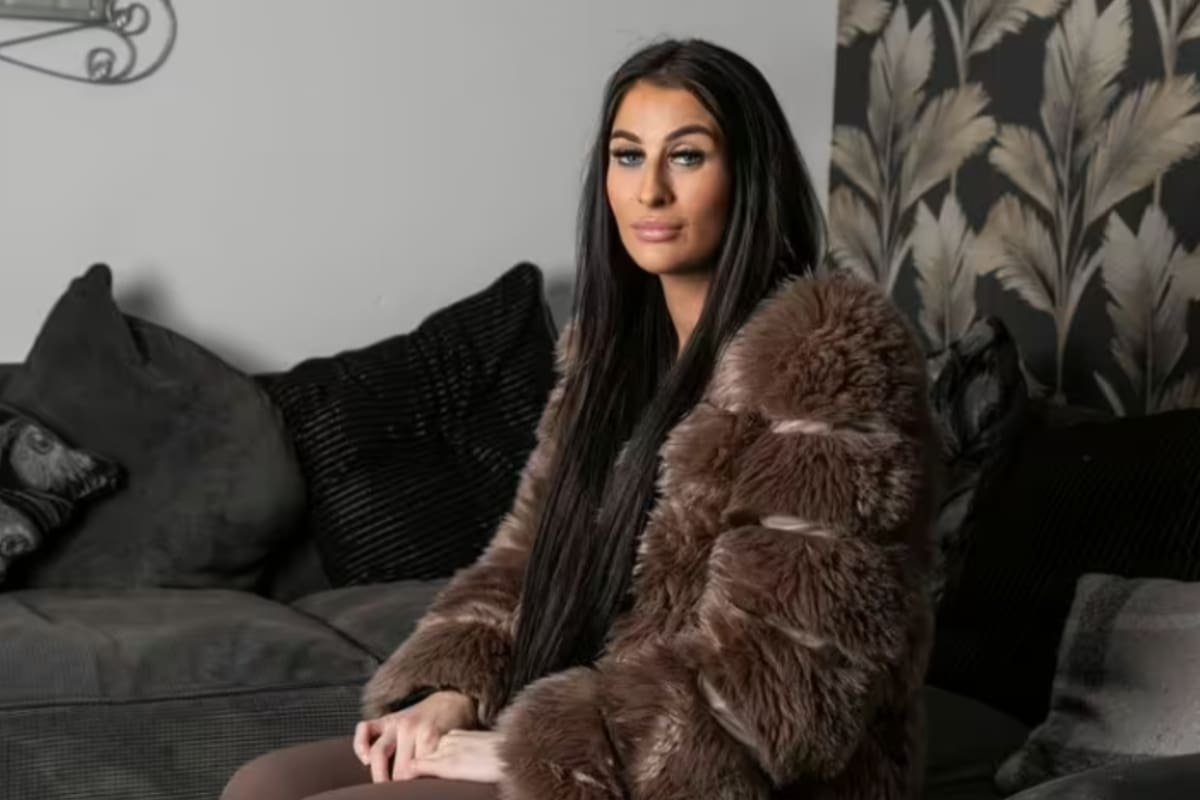 Kendall, de 25 años, es alergica al agua