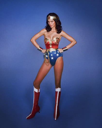 Kendall Janner deslumbró con su disfraz de Wonder Woman
