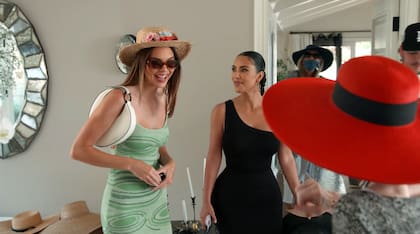 Kendall y Kim en los últimos episodios del reality show