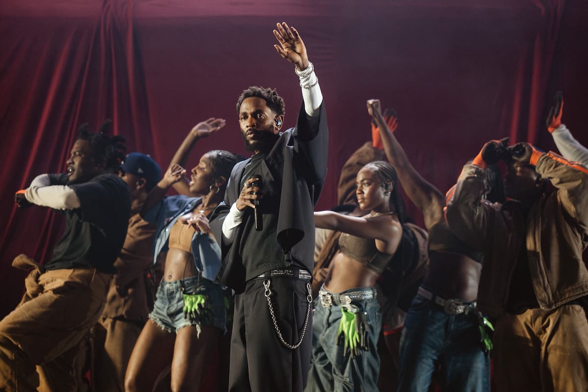 Kendrick Lamar en River. Foto: DF Entertainment