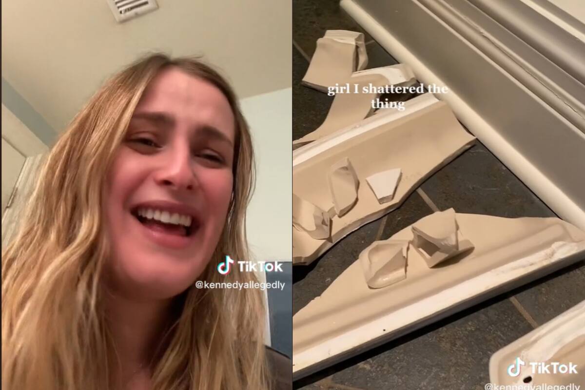 Kennedy Calwell contó su vergonzoso momento en TikTok y se volvió viral