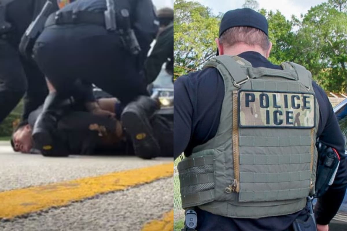 Kenny Laynez-Ambrosio, un ciudadano estadounidense, grabó su arresto cuando fue detenido por agentes de migración cuando se dirigía su trabajo junto a dos compañeros indocumentados