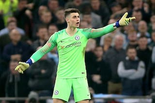 Cuál fue la sanción a Kepa, el arquero de Chelsea que se negó a ser reemplazado
