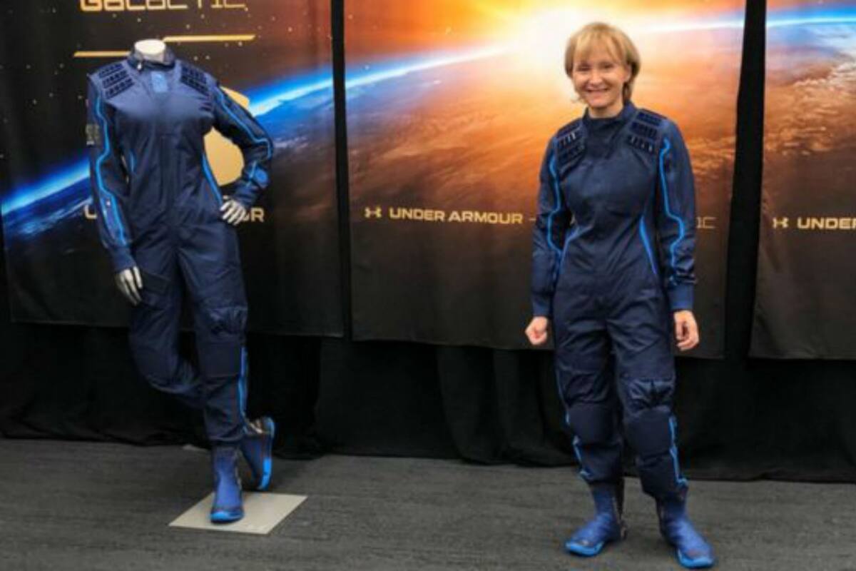 Ketty Maisonrouge ya se probó su traje espacial y está lista para el viaje.