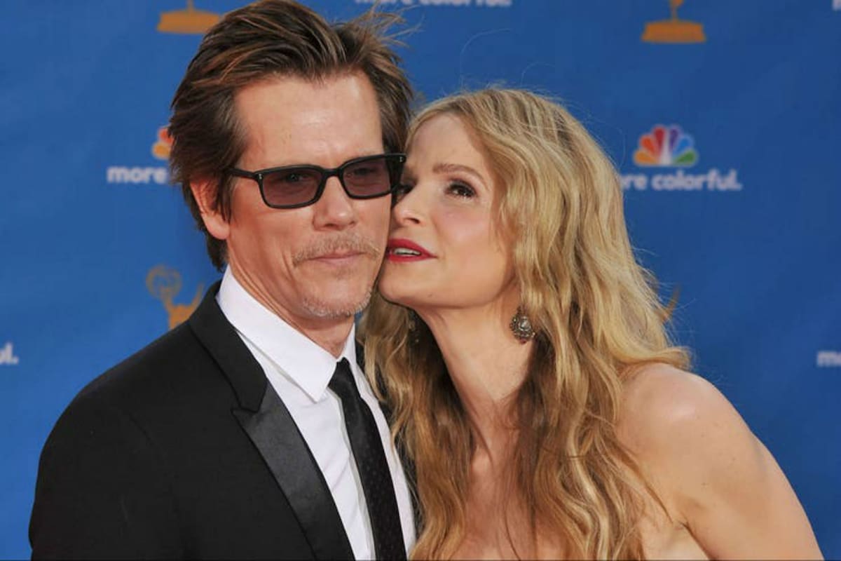 Kevin Bacon junto a su esposa Kyra Sedgwick