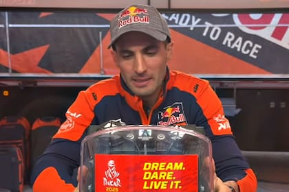 Kevin Benavides abandonó el Dakar