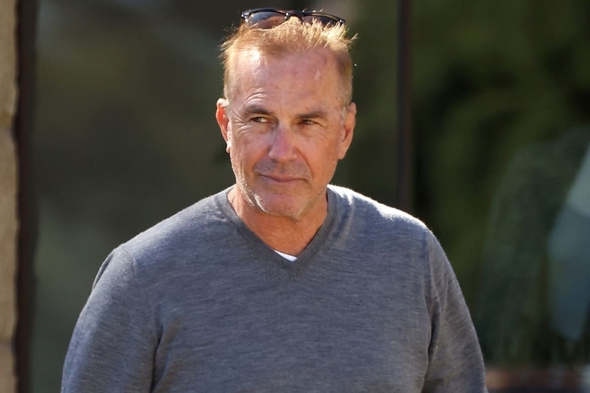 Kevin Costner disfrutó de unos días de relax en una paradisíaca isla