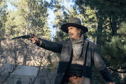 Kevin Costner, en una escena de la primera entrega de la saga Horizon