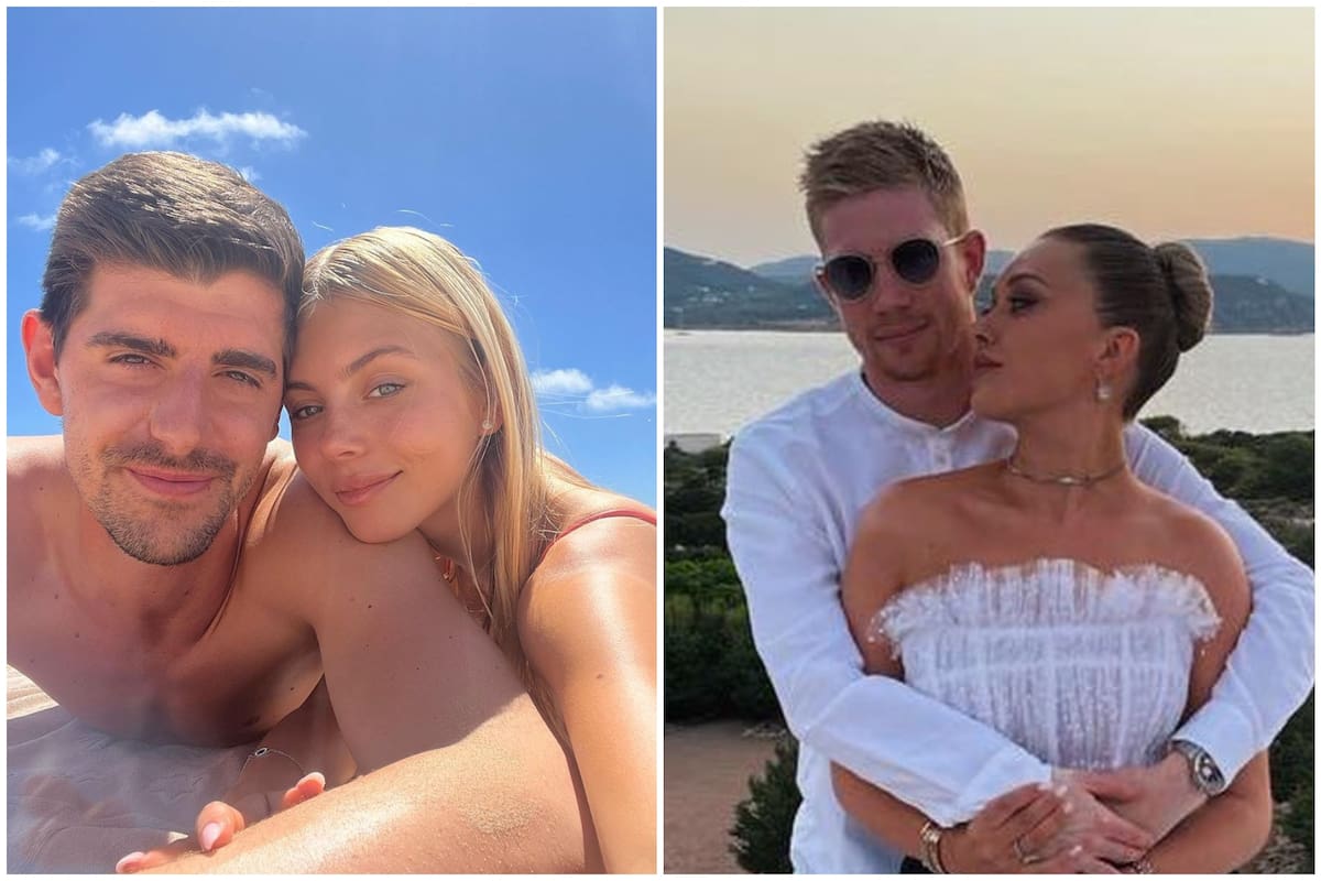 Kevin De Bruyne y Thibaut Courtois tuvieron que superar sus diferencias para jugar en el mismo equipo