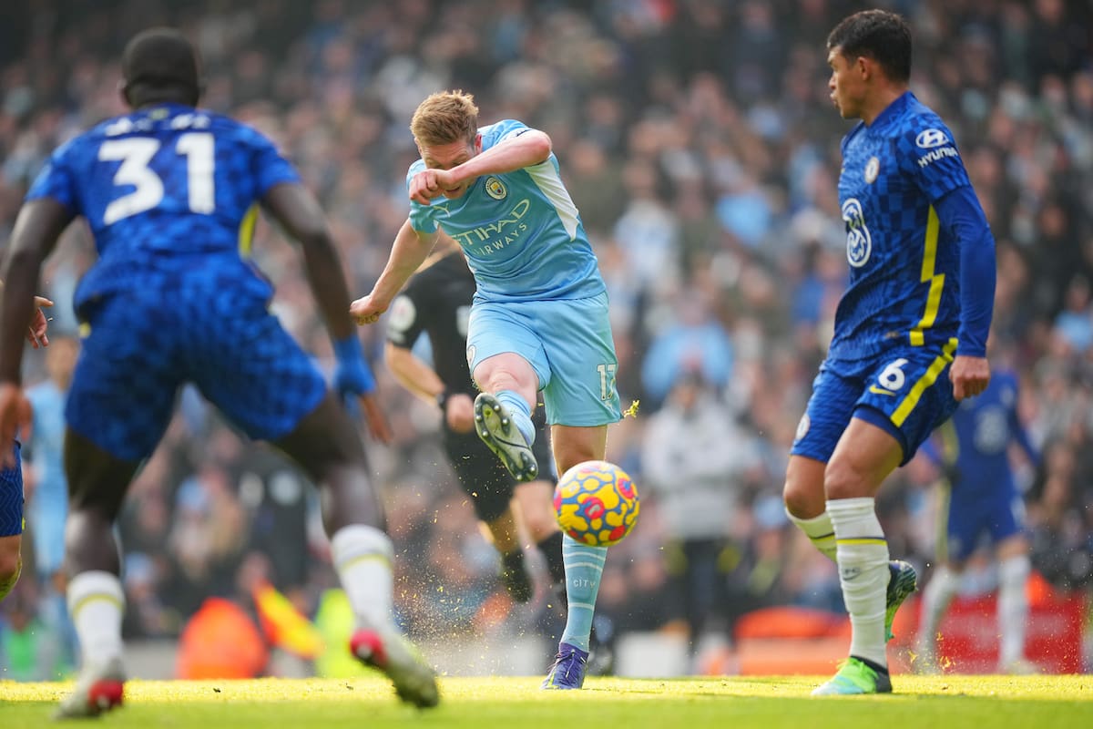 Kevin De Bruyne ya lanzó el remate: será un golazo