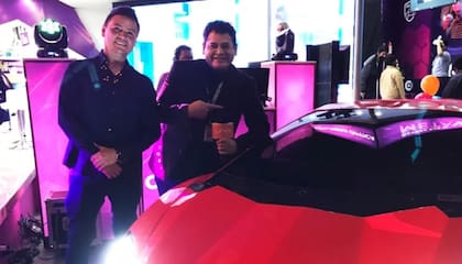 Kevin Escobar en la Feria Internacional de Cochabamba