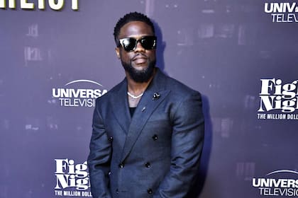 Kevin Hart fue elegido para conducir la ceremonia de presentación de los grupos de la Copa del Mundo en Washington (Photo by John Lamparski / AFP)