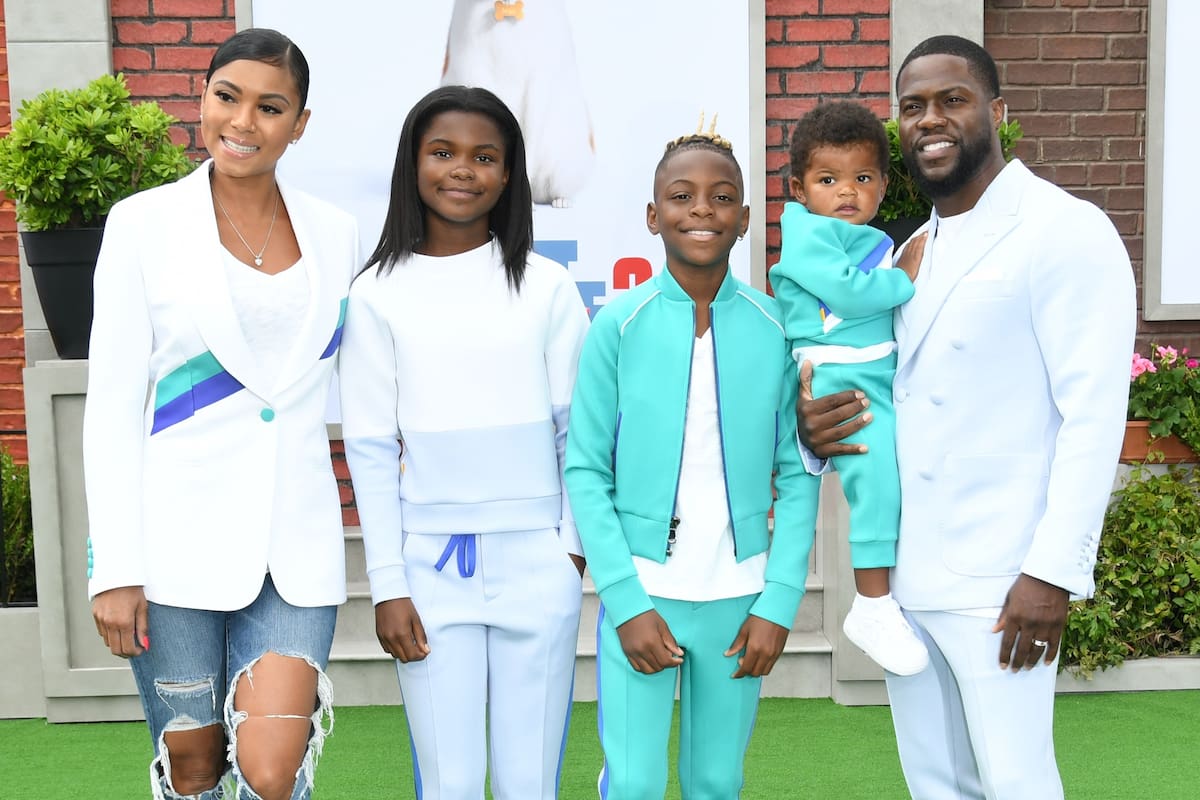 Kevin Hart y su familia