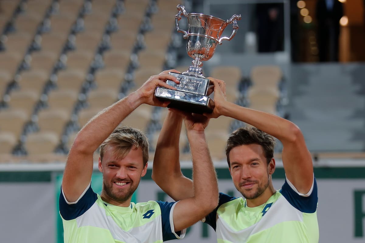 Kevin Krawietz, el tenista repositor de supermercado, fue campeón del torneo de dobles en Roland Garros
