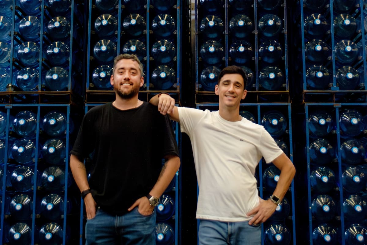 Kevin Pedreira, CEO de Sparkling, y su socio