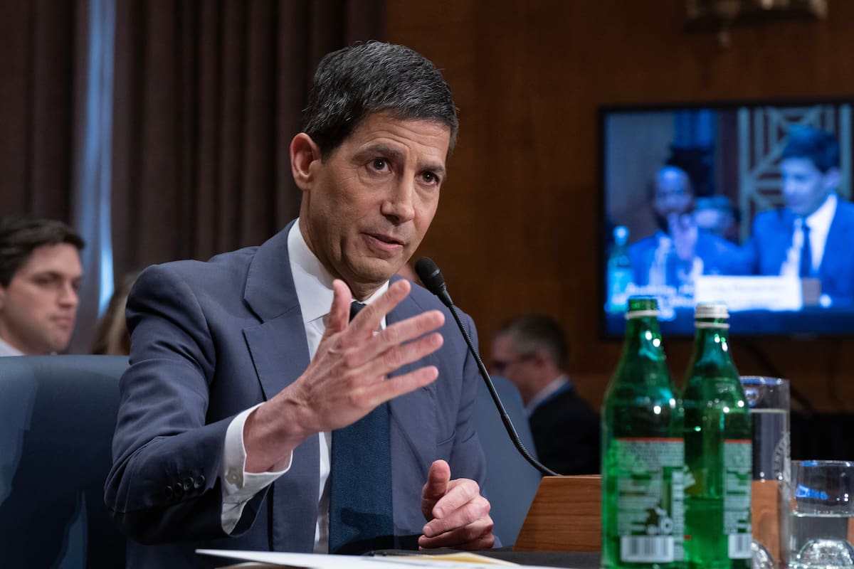 Kevin Warsh en su audiencia en el Congreso sobre su nominación para ser presidente de la Reserva Federal (Archivo)